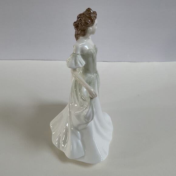 Royal Doulton Figurine Madison Green & White Dress HN 4204 Pretty Ladies Coll. - Picture 7 of 14